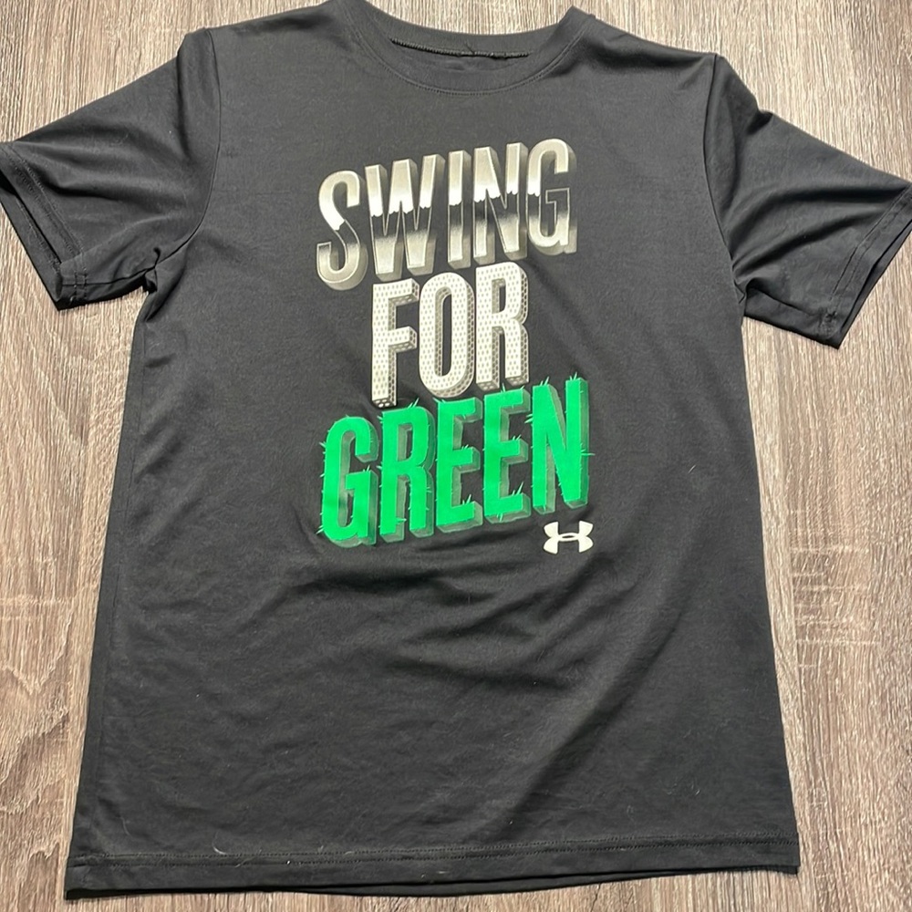 Boys Large Under Armour Short Sleeve Graphic Tee
